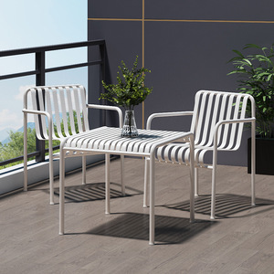 Leisure Garden Chairs Patio Outdoor Metal <b>Table</b> <b>and</b> Chairs <b>Set</b> Villa Courtyard Restaurant No Rust Dining <b>Table</b> <b>and</b> Chairs <b>Set</b> B0 - Product Image 5