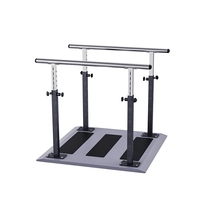 Barres parallèles réglables en hauteur (10' / 120'') et en largeur, durables et réutilisables, garantie 2 ans, pour la thérapie, la rééducation, la marche et la position debout
