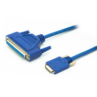 Cable coaxial de audio y video de 1M-2M con conector DB9 macho a hembra RS232 de 9 pines para reproductor de DVD, precio de fábrica