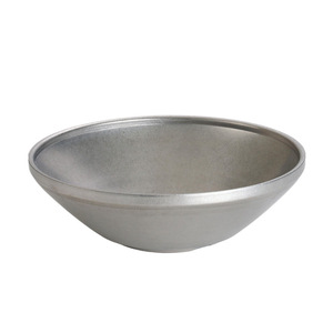 Stainless Steel Bowl Large Capacity Durable Hotel Food Use Microwave Safe Solid Color Conical Design - Product Image 2