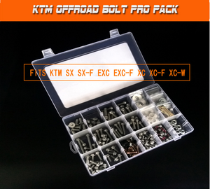 210 pièces de boulons de style européen PRO PACKS pour KTM, matériel de moto, écrous modifiés pour moto, accessoires - Product Image 3