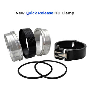Accessoires de voiture Dernière vente à chaud Heavy-Duty Quick Disassembly HD <span class=keywords><strong>V</strong></span>-<span class=keywords><strong>band</strong></span> Clamp 2.5 "3.0" 3.5 "4.0" Aluminium <span class=keywords><strong>V</strong></span> Clamp Kit - Product Image 2