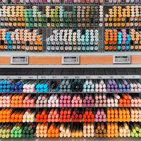 Étiquette de rayon électronique intelligente Picksmart 2,1 pouces TFT ESL, étiquette de rayon électronique E Ink, station de base 2,4G, mise à jour en masse des étiquettes d'affichage
