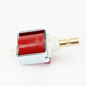 Pompe électromagnétique à piston 48W, hauteur de refoulement 8M, débit minimum 1500ML, corps en cuivre, pour distributeur d'eau, machine à café, équipement médical - Product Image 1