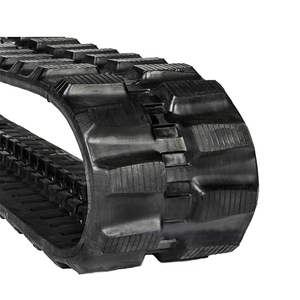 300x55x82 उच्च गुणवत्ता प्रकृति रबर + स्टील ट्रैक काले कॉम्पैक्ट ट्रैक लोडर के लिए ब्लैक - Product Image 2