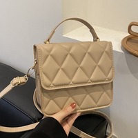 Modische geste ppte kleine quadratische Tasche für Damen Die diesjährige beliebte Umhängetasche mit einer Schulter für den Frühling Sommer