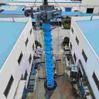 Chute télescopique en cascade pour chargeur de navires GBM 1000TPH