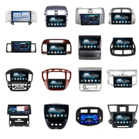 Cadre d'autoradio pour Toyota Double Din, unité principale Android, stéréo Bluetooth, CarPlay, navigation, prise en charge de la caméra de recul