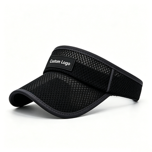Casquette de soleil en maille personnalisable avec logo pour femmes et hommes, respirante, à visière vide, séchage rapide, pour course, golf, <span class=keywords><strong>tennis</strong></span> et activités de plein air - Product Image 3