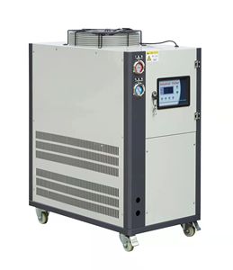 เครื่องทำความเย็นแบบระบายความร้อนด้วยอากาศสำหรับอุตสาหกรรม ยี่ห้อ CE Certified Chiller ขนาด 5 แรงม้า แบบหมุนเวียนน้ำ ความจุ 4 ตัน พร้อมราคา - Product Image 6