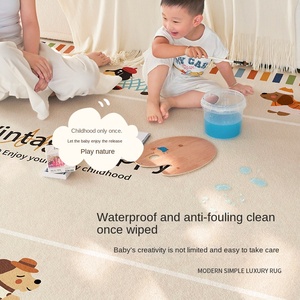 Alfombra Nueva, Gruesa, Resistente, Suave, Impermeable y de Primera Calidad para Habitación Infantil, Junto a la Cama, Centro de Educación Temprana - Product Image 3