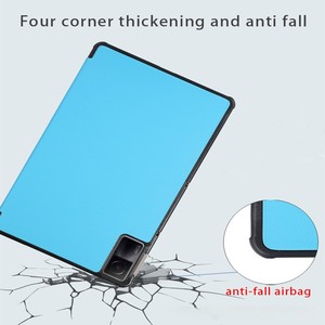 Funda Protectora Rígida de PC para Tablet, Plegable en Tres Partes, para <span class=keywords><strong>Xiaomi</strong></span> Redmi <span class=keywords><strong>Pad</strong></span> 10.61 Pulgadas <span class=keywords><strong>2022</strong></span>/<span class=keywords><strong>Xiaomi</strong></span> <span class=keywords><strong>Pad</strong></span> <span class=keywords><strong>5</strong></span> 11 Pulgadas 2021 - Product Image 4