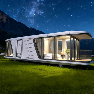 <span class=keywords><strong>บ้าน</strong></span>แคปซูลเคลื่อนที่ Luban Cabin K70 ขนาด 20 ฟุต 40 ฟุต <span class=keywords><strong>2</strong></span> ห้องนอน สำหรับตั้งแคมป์ให้<span class=keywords><strong>เช่า</strong></span> <span class=keywords><strong>บ้าน</strong></span>สำเร็จรูปพับได้ โรงแรมกลางแจ้ง - Product Image 3