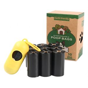 Customized Print Disposable Biodegradable Doggy Poo <b>Bag</b> <b>Compostable</b> Outdoor Corn Starch PLA Dog Poop <b>Bags</b> - Product Image 2