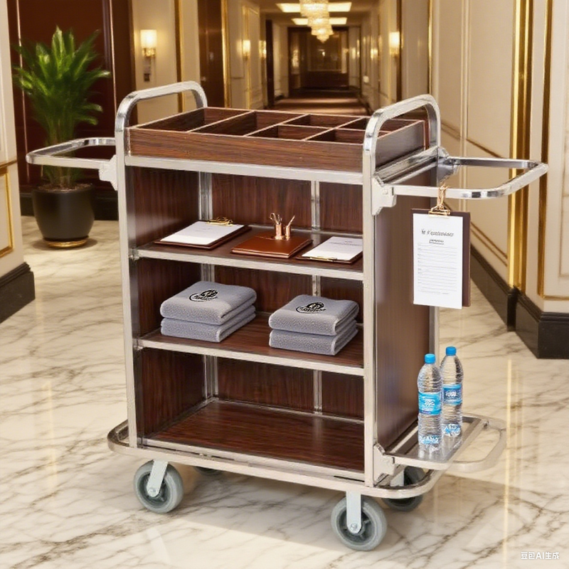 Industrial Hotel Laundry Cart Hotel Room