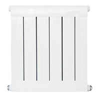 Radiateur à panneau vertical plat anthracite de haute qualité 1800Mm radiateur de chauffage à pompe à chaleur à panneau unique de conception à Double panneau