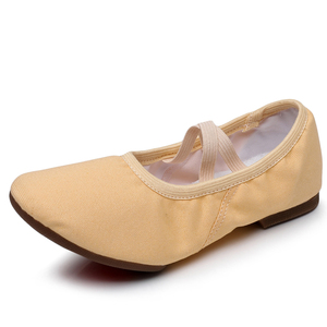 Zapatos de baile para profesores de lona al aire libre, zapatos de baile de Entrenamiento para mujeres, zapatos de <span class=keywords><strong>Ballet</strong></span> de tacón bajo para adultos - Product Image 5