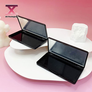 Ombre à paupières rectangulaire et fard à joues boîtes vides miroir plastique haute <span class=keywords><strong>CD</strong></span> sous-emballage stockage cosmétique emballage matériel en gros - Product Image 3