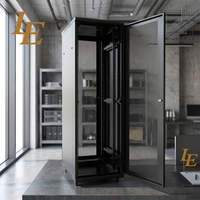 Armoire de serveur en rack pour centre de données, en acier, sur pied, 17U 800*900mm, en stock