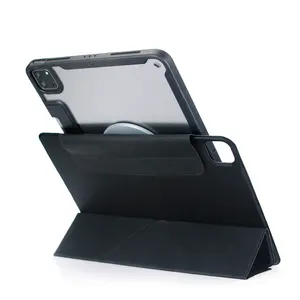 RUIDIAN Magnetically Separated Anti-bending Tablet case Portable Anti-falling Case with Pencil Holder for iPad 10.2