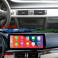 Carplay untuk BMW Seri 3 E46 1998-2006 Layar Sentuh Dashboard 12,3 Inci untuk Pemutar Mobil Android Auto Layar Terpisah Navigasi GPS