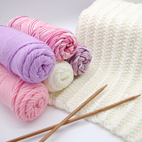Fil crocheté pour boule de coton, 2021 fils de laine, tricot à la main, fil acrylique