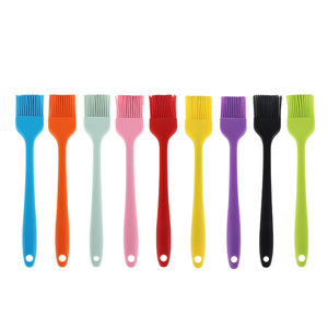 Juego de pinceles de silicona de 8 colores, aptos para horno y lavavajillas, herramienta para repostería y barbacoa. - Product Image 1