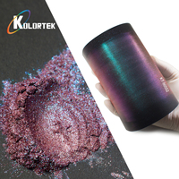 Poudre Pigmentée Caméléon Brillante Écologique Kolortek pour Vernis à Ongles et Cosmétiques DIY