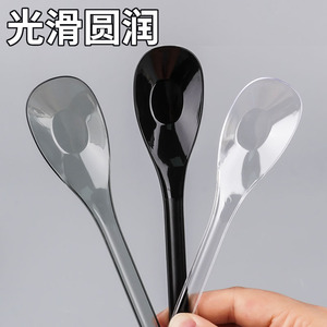 Disposable Spoon Thickened Long Handle For Takeout Fast Food Porridge Commercial Use - Product Image 2