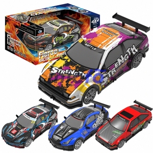 Inclusive 2.4GHz USB Cable Remote Control LED Racing <b>Stunt</b> <b>Car</b> Multi-Directional Glowing Lights Cool RC Drift <b>Car</b> Toys - Product Image 1