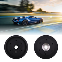 Kit de moyeu court 175H avec trou hexagonal interne, base en aluminium, connecteur de volant de course, accessoires de modification pour Ford Mustang 05+