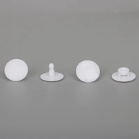 Vente directe : Bouton de fixation rapide en résine plastique inviolable, de remplacement, à verrouillage unidirectionnel pour bracelet