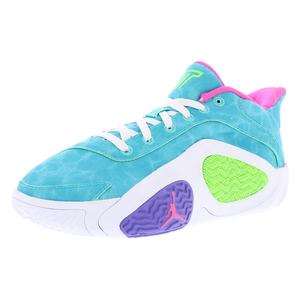Scarpe Jordan Tatum 2 GS per Ragazzi, Stile Basket, Colore Hyper Jade Green e Strike White - Product Image 5
