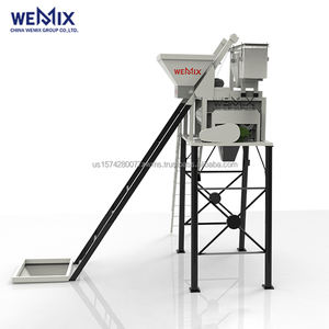 Máquina mezcladora de cemento JS1000 1000L, mezcladora de hormigón forzado, máquina mezcladora de cemento - Product Image 1