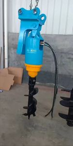 Đầu khoan xoắn ốc gắn trên máy xúc, hệ thống khoan đá thủy lực, giàn neo đường hầm mỏ - Product Image 4