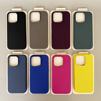 Coque en silicone personnalisable avec LOGO pour iPhone 12 13 14 15 16 17 Pro Max Series avec coque de téléphone en silicone animée magnétique