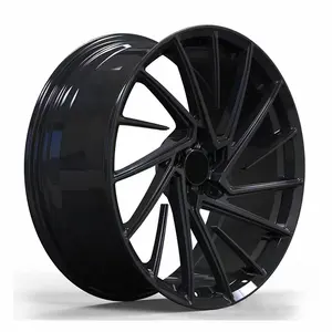High Performance 18 19 20 21 Inch Two-pieces Concave Design 7-12J 5 Holes Forged Alloy Passenger Car Rims For Audi A7