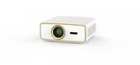 Projecteur vidéo Full HD, Android intelligent, correction automatique de la distorsion trapézoïdale, mini projecteur numérique professionnel 1080p, cinéma maison portable