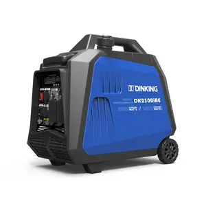 Dinking Inversor Geradores 2000W Super Silencioso Equipamentos De Energia Elétrica Portátil Melhor Início Remoto Mini Gasolina, DK2300iAE