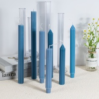 Moule à bougie en cire en forme de tige, série Rack Rack Candle Rod Wax, pour la première simulation d'examen, multi-usage, sans déformation, fabrication manuelle DIY