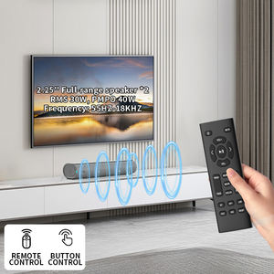 Barra <span class=keywords><strong>de</strong></span> Sonido Personalizable <span class=keywords><strong>de</strong></span> 2.0 Canales con Altavoz <span class=keywords><strong>de</strong></span> Bajos Reflexivos para TV y Computadora, Sonido Envolvente para Cine en <span class=keywords><strong>Casa</strong></span> y Oficina con Sonido Nítido - Product Image 2