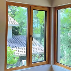 Pintu dan jendela kayu berlapis aluminium, pintu dan jendela kedap suara, jendela casement, penutup balkon, jendela Prancis kamar tidur - Product Image 5