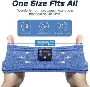 Amazon Top Best Seller Sleep Headphones Casque de sport <span class=keywords><strong>Bluetooth</strong></span> sans fil avec haut-parleur stéréo HD ultra fin - Product Image 6