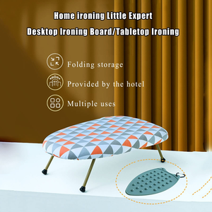 Hot Selling Small Ironing Board <b>Foldable</b> Space Saving Clothes Ironing Rack Scald Resistant Cotton Ironing Board - Product Image 4