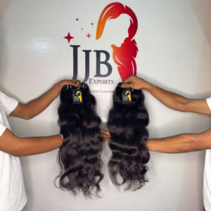 Extensión de cabello natural ondulado, cutícula ondulada alineada, sin procesar, extensiones de cabello humano indio sin procesar - Product Image 6