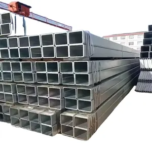 ASTM Tubular square Steel Pipe Pre Galvanized Steel Seamless Pipe For Construction
