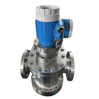 Medidor de flujo de combustible DN80 con pantalla digital de alta precisión Jingjie, aceite conductor térmico de acero inoxidable, aceite de motor para fluidos de agua
