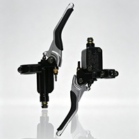 Maître-cylindre de frein et pompe d'embrayage supérieure pour guidon de moto Yamaha Aerox YQ50 MBK Nitro