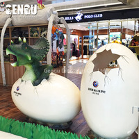 Poubelles économiques et pratiques pour parcs à thème (dinosaures ou animaux)