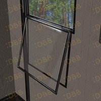 Abri de chasse transparent en plastique avec base rigide et structure en acier galvanisé, tour de chasse avec plateforme pour la chasse au cerf